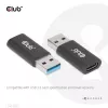 CLUB3D USB 3.2 Gen1 Type A į USB 3.2 Gen1 Type C adapteris M/F