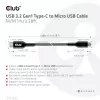 CLUB3D USB 3.2 Gen1 Type-C į Micro USB laidas M/M 1m /3.28ft