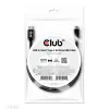CLUB3D USB 3.2 Gen1 Type-C į Micro USB laidas M/M 1m /3.28ft