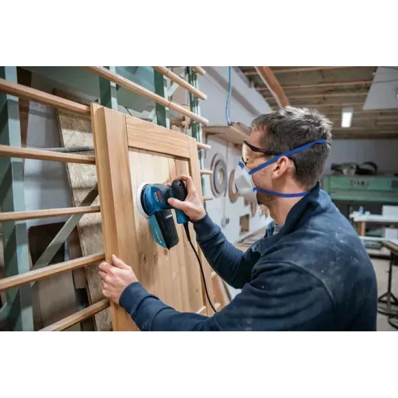 Bosch GEX 125-1 AE Orbitinis šlifuoklis 125 mm, 12000 sūkių/min, 24000 OPM, mėlynas