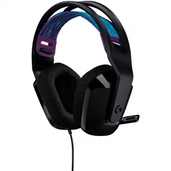 Ausinės Logitech G G335 juodos, 3.5 mm lizdas, galvos juosta