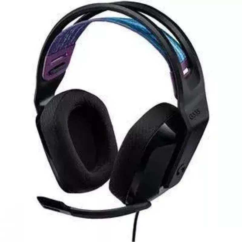 Ausinės Logitech G G335 juodos, 3.5 mm lizdas, galvos juosta