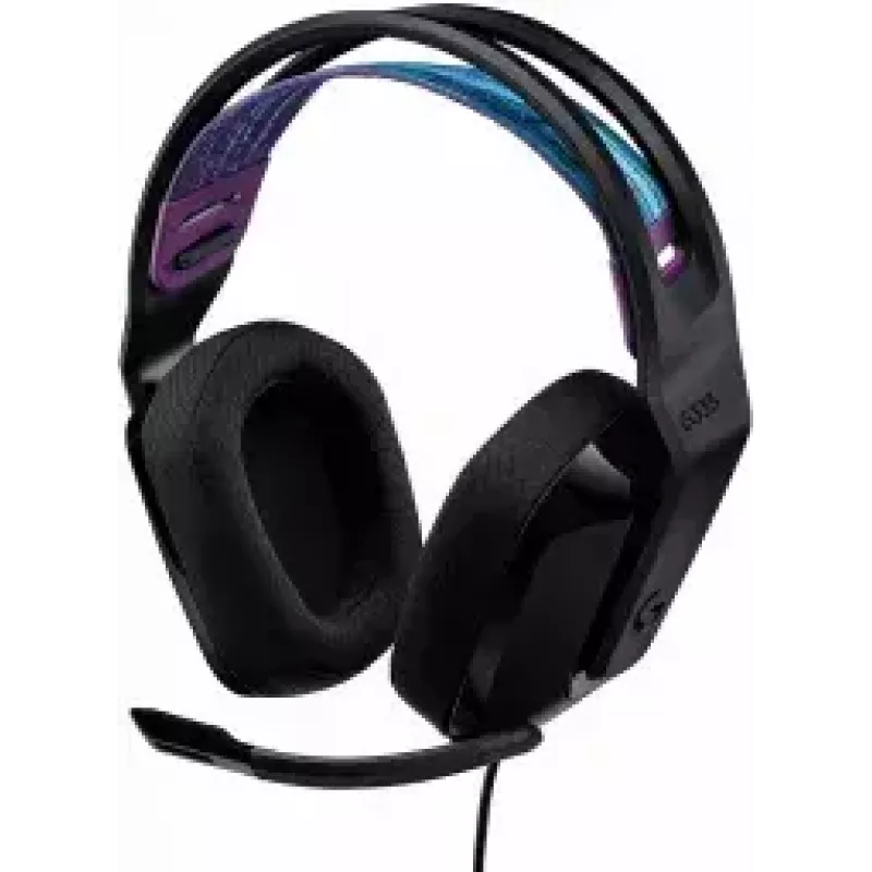 Ausinės Logitech G G335 juodos, 3.5 mm lizdas, galvos juosta