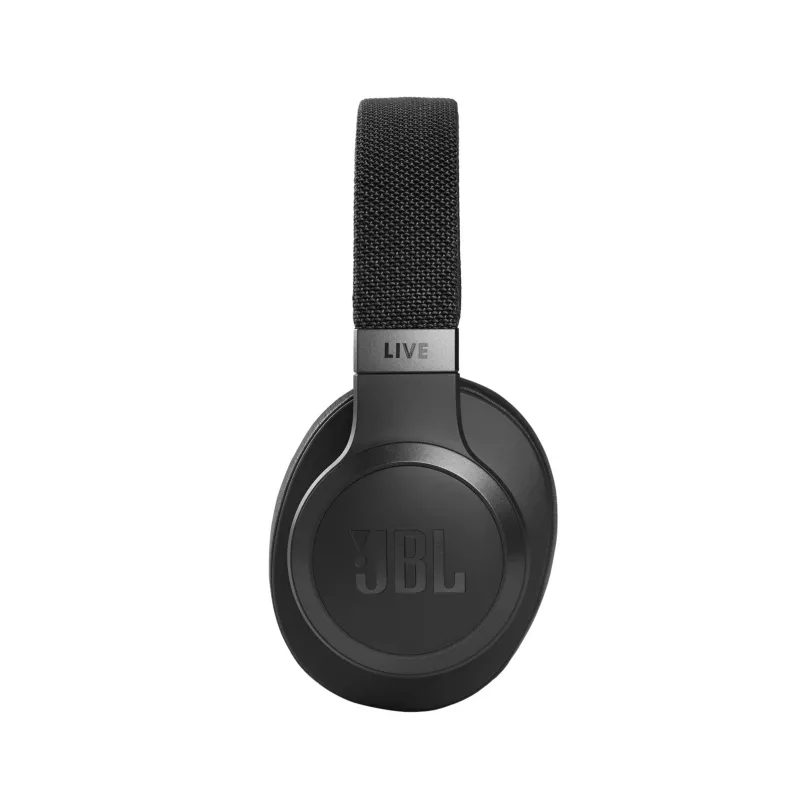 Ausinės JBL LIVE 660 NC juodos, laidinės ir belaidės, skambučiams/muzikai, 16 - 20000 Hz, 265 g