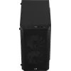 Kompiuterio korpusas AEROCOOL CS107V2 Mini Tower — Juodas, microATX/Mini-ITX, 2x120mm ventiliatoriai, 1x3.5 colio + 2x2.5 colio lizdai