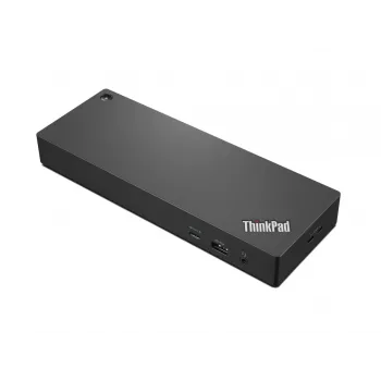 Lenovo 40B00300EU dokų stotelė / prievadų replikatorius Laidinis Thunderbolt 4 Juoda, Raudona