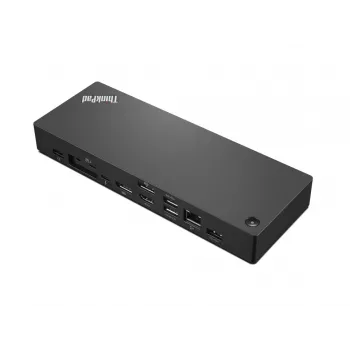 Lenovo 40B00300EU dokų stotelė / prievadų replikatorius Laidinis Thunderbolt 4 Juoda, Raudona