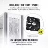 Korpusas Corsair 7000D AIRFLOW Full Tower Baltas