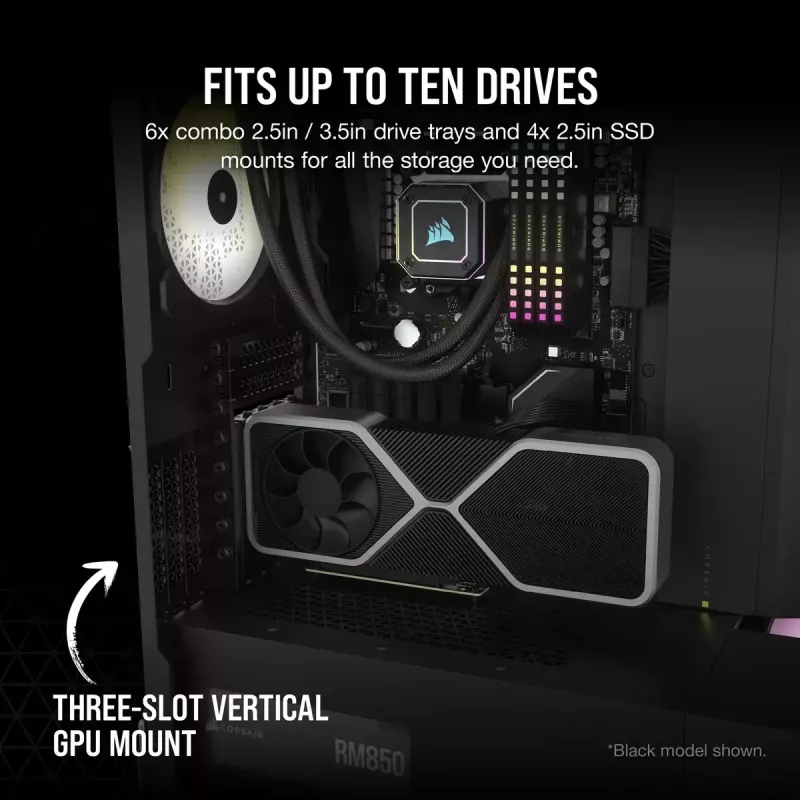 Korpusas Corsair 7000D AIRFLOW Full Tower Baltas