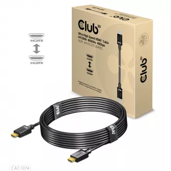 CLUB3D Ultra High Speed HDMI™ 4K120Hz, 8K60Hz laidas 48Gbps M/M 4 m / 13.12ft 26AWG
