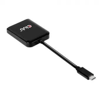 CLUB3D USB3.2 Gen2 Type-C (DP™ Alt-Mode) į DisplayPort™ dviejų monitorių 4K60Hz M/F MST šakotuvas