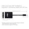 CLUB3D USB3.2 Gen2 Type-C (DP™ Alt-Mode) į DisplayPort™ dviejų monitorių 4K60Hz M/F MST šakotuvas