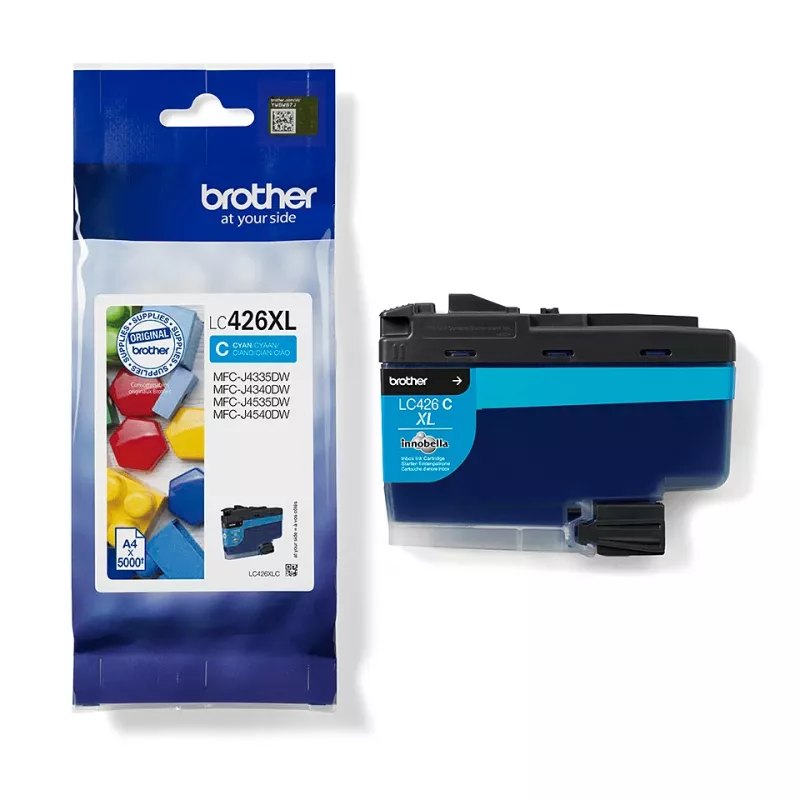 Brother LC-426XLC rašalo kasetė 1 vnt. Originali didelės (XL) talpos cianinė
