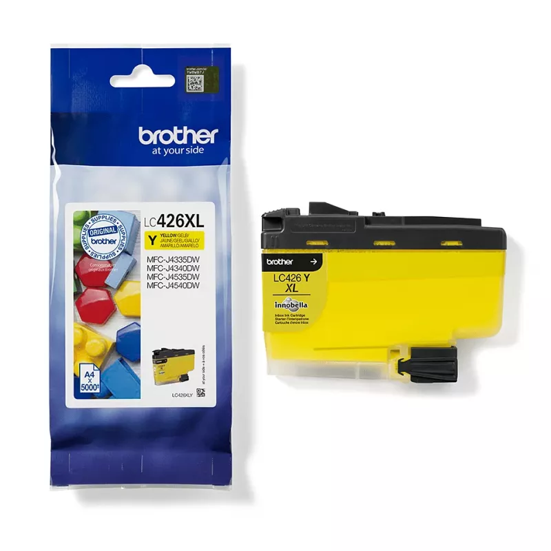 Originalus Brother LC-426XLY geltonos spalvos kasetė High (XL) didelės išeigos