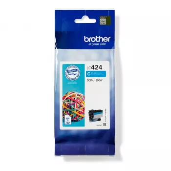 Originalus Brother LC424C rašalo kasetė 1 vnt. Ciano spalva