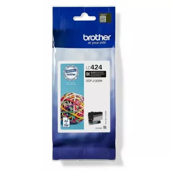 Brother LC424BK originali juoda kasetė 1 vnt.