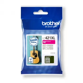 Originalus Brother LC-421XLM rašalo kasetė, purpurinė, didelės talpos (XL)