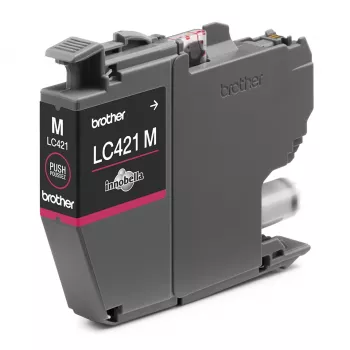 Originalus Brother LC421M rašalo kasetė, purpurinė (magenta), 1 vnt.