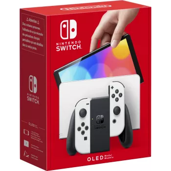 Nintendo Switch OLED model, NVIDIA Custom Tegra, 64 GB, White