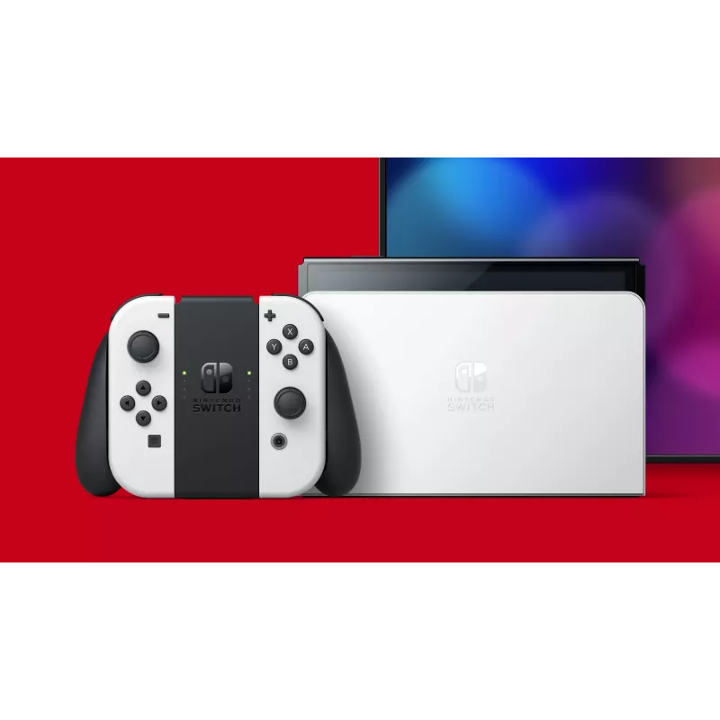 Nintendo Switch OLED model, NVIDIA Custom Tegra, 64 GB, White