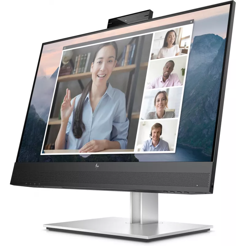 Monitorius HP E24mv G4 23,8 colio Full HD 1920 x 1080 su integruota 5MP kamera
