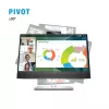 Monitorius HP E24mv G4 23,8 colio Full HD 1920 x 1080 su integruota 5MP kamera