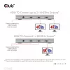 CLUB3D CSV-1580 Sertifikuotas Thunderbolt™ 4 nešiojamas 5-in-1 centras su išmaniuoju maitinimu