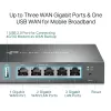 Maršrutizatorius TP-Link SafeStream Gigabit Multi-WAN VPN TL-R605