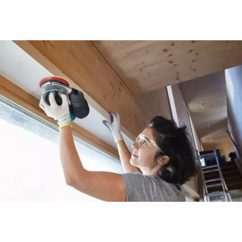 Bosch GEX 18V-125 Professional atsitiktinio judesio orbitinis šlifuoklis 10000 RPM 20000 OPM Juoda, Mėlyna, Pilka, Raudona