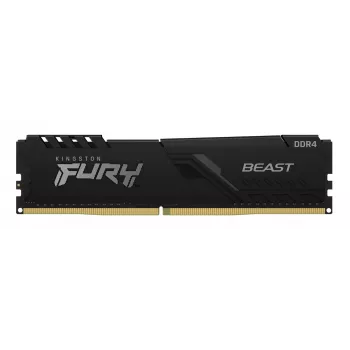 Kingston Technology FURY Beast 16GB 3200MT/s DDR4 CL16 DIMM 1Gx8 Juoda
