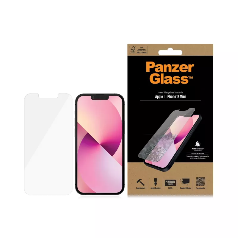 PanzerGlass Apple iPhone 13 Mini Standard Fit ekrano apsauginis stiklas
