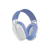 LOGITECH G435 Lightspeed belaidės žaidimų ausinės – balta
