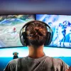 LOGITECH G435 Lightspeed belaidžiai žaidimų ausinės – juodos