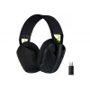 LOGITECH G435 Lightspeed belaidžiai žaidimų ausinės – juodos