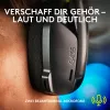 LOGITECH G435 Lightspeed belaidžiai žaidimų ausinės – juodos