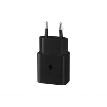 Samsung EP-T1510XBEGEU mobiliojo įrenginio įkroviklis, USB-C 1 prievadas, 9V/1.67A, 1 m kabelis, juodas