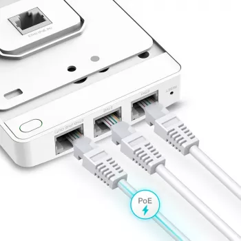 Prieigos taškas TP-Link Omada AX3000 sieninis WiFi 6 2.4 GHz 5 GHz