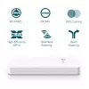 Prieigos taškas TP-Link Omada AX3000 sieninis WiFi 6 2.4 GHz 5 GHz