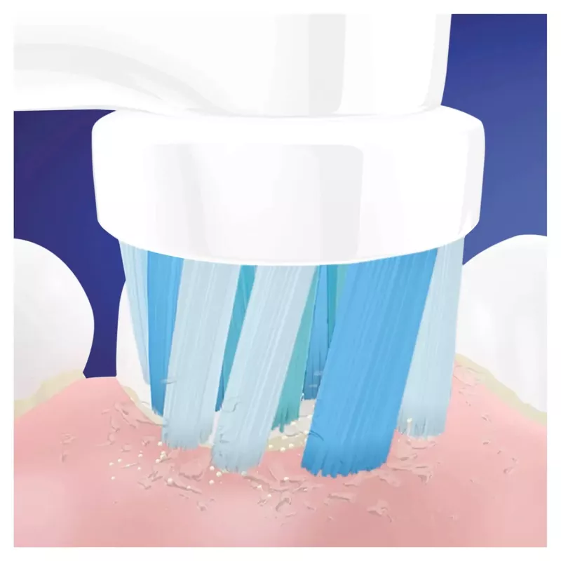 Dantų šepetėlio galvutės Oral-B Kids Star Wars 3 vnt. Baltos, itin minkštos