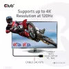 CLUB3D Ultra High Speed HDMI™ Sertifikuotas Laidas 4K120Hz 8K60Hz 48Gbps M/M 5m/16.4ft