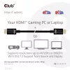CLUB3D Ultra High Speed HDMI™ Sertifikuotas Laidas 4K120Hz 8K60Hz 48Gbps M/M 5m/16.4ft