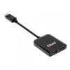 Club 3D CSV-7200H DisplayPort–HDMI adapteris, 20 cm, 4K 60 Hz