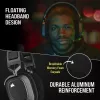 CORSAIR Gaming ausinės HS80 - belaidės - anglies