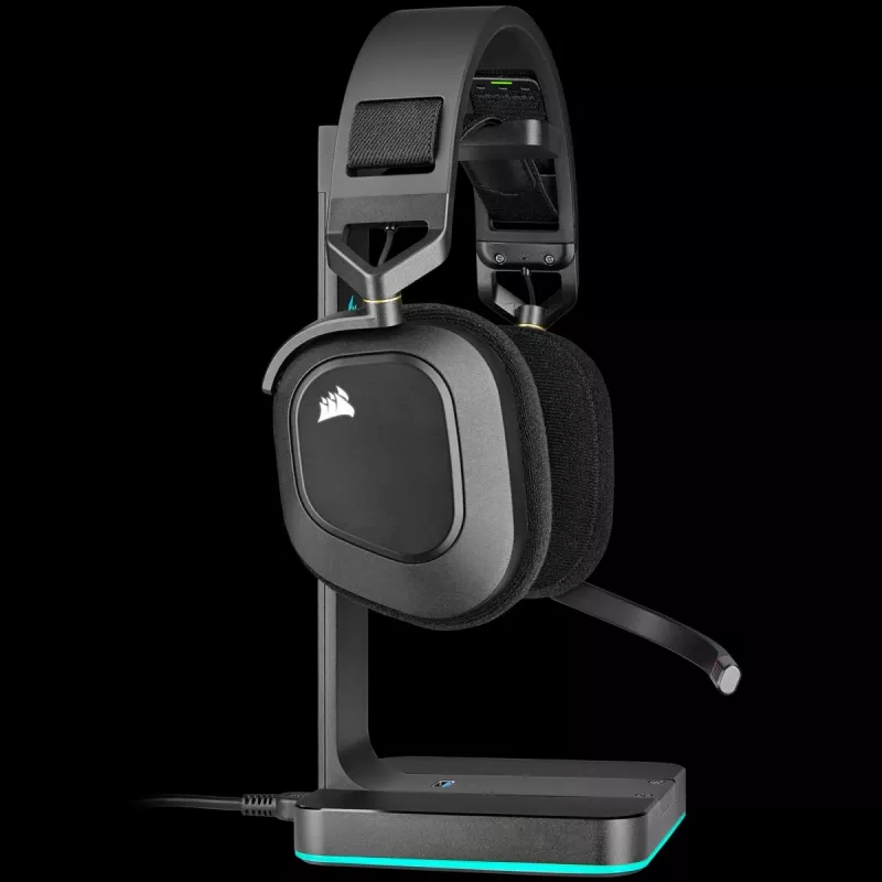 CORSAIR Gaming ausinės HS80 - belaidės - anglies