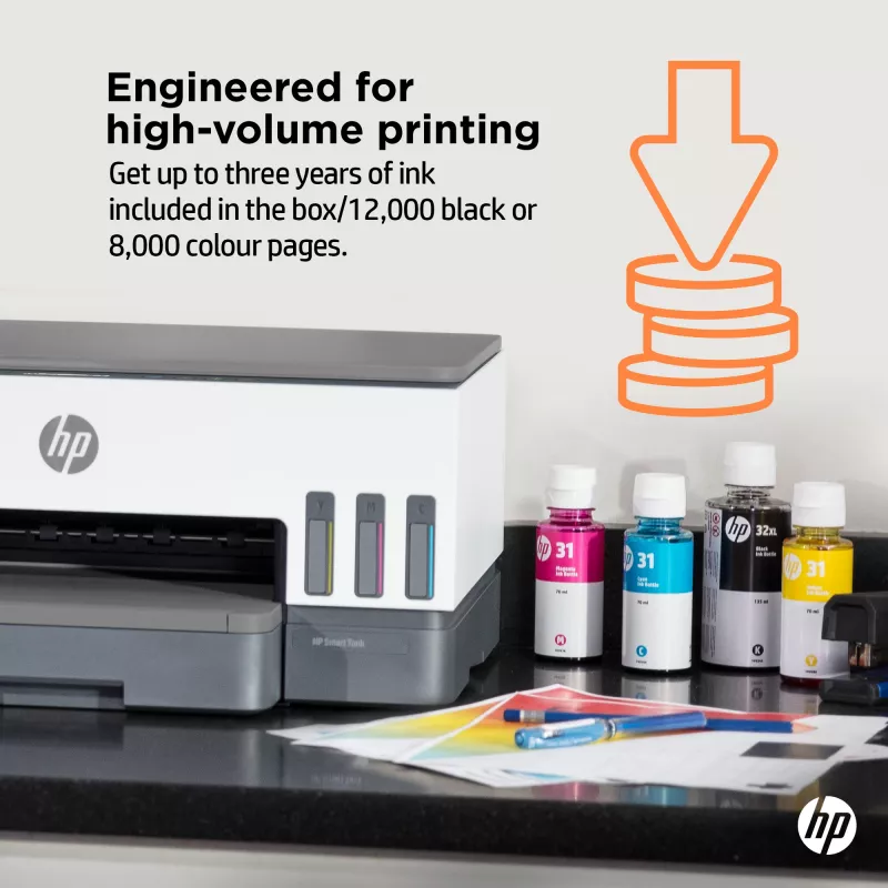 HP Smart Tank 7005 Belaidis daugiafunkcis spausdintuvas (spalvotas, dvipusis spausdinimas; kopijavimas, skenavimas)