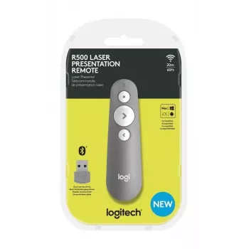 LOGITECH R500 Laser Presentation Remote pilka spalva