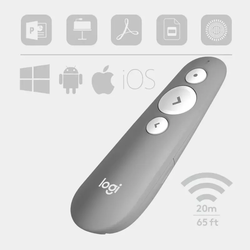 LOGITECH R500 Laser Presentation Remote pilka spalva