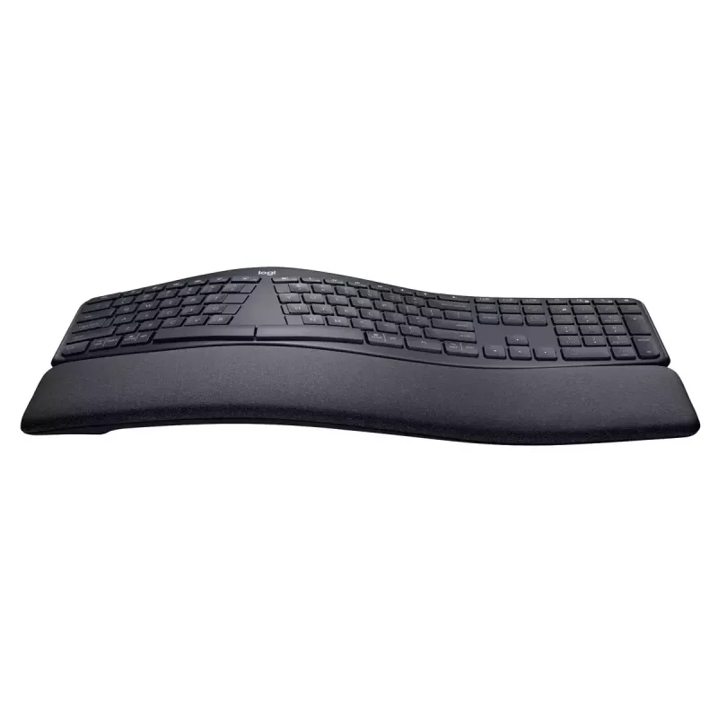 LOGITECH Ergo K860 – belaidė split klaviatūra verslui, Graphite, Qwerty Pan Nordic
