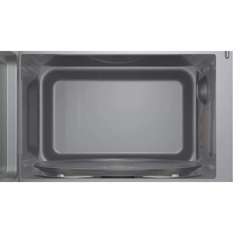 Mikrobangų krosnelė Bosch Serie 2 FFL023MW0 – 800 W, 20 L, 5 galingumo lygių, 270 mm sukamoji lėkštė, balta