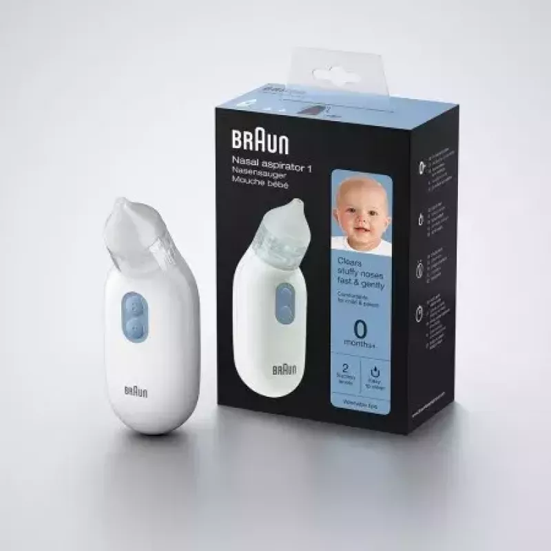 Elektrinis nosies aspiratorius BRAUN BNA 100